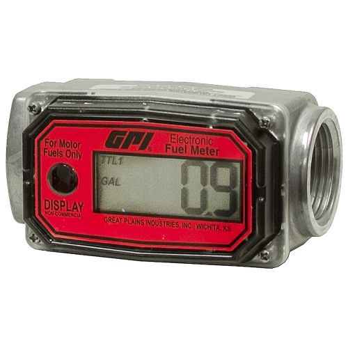 GPI 01A Digital Fuel Meter, Gallon, NPT - Meters